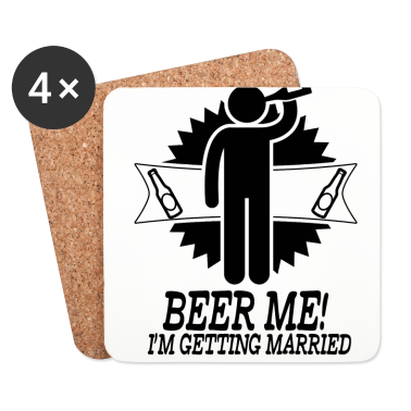 Junggesellenabschied Untersetzer - Junggesellenabschied