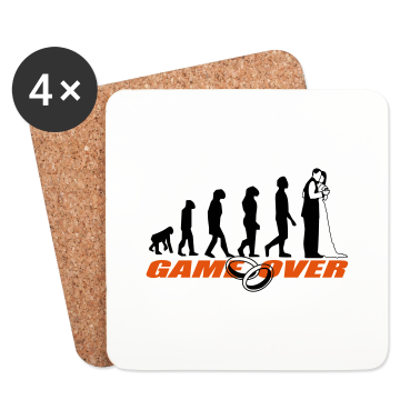 Junggesellenabschied Untersetzer - Junggesellenabschied Junggesellinnenabschied