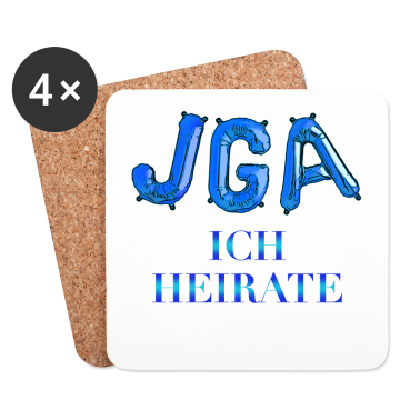 Junggesellenabschied Untersetzer - Junggesellenabschied ich heirate