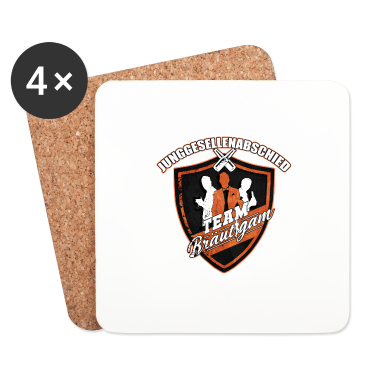Junggesellenabschied Untersetzer - Junggesellenabschied - Sein Team