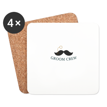 Junggesellenabschied Untersetzer - Junggesellenabschied Crew