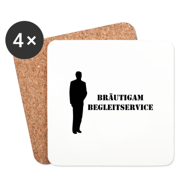 Junggesellenabschied Untersetzer - Junggesellenabschied Polterabend