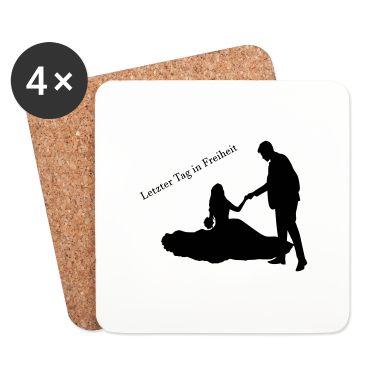 Junggesellenabschied Untersetzer - Junggesellenabschied Polterabend