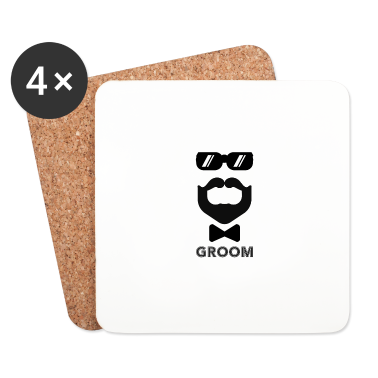 Junggesellenabschied Untersetzer - Junggesellenabschied Bräutigam