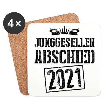 Junggesellenabschied Untersetzer - Junggesellenabschied 2021