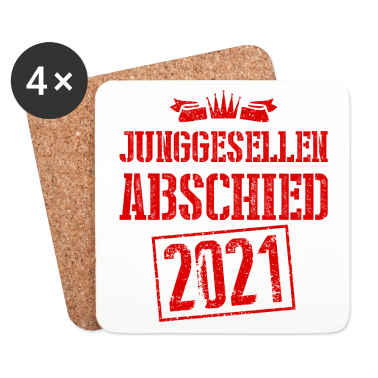 Junggesellenabschied Untersetzer - Junggesellenabschied 2021