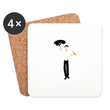 Junggesellenabschied Untersetzer - Gentleman Junggesellenabschied