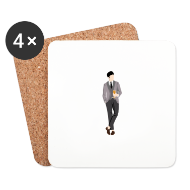 Junggesellenabschied Untersetzer - Gentlema Junggesellenabschied