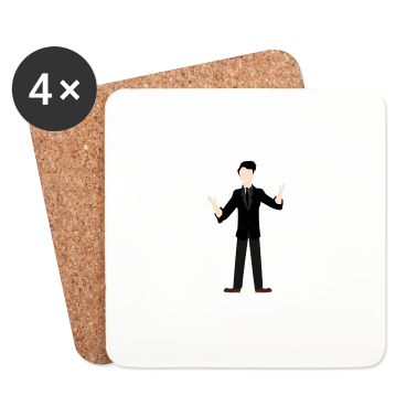 Junggesellenabschied Untersetzer - Gentleman Junggesellenabschied