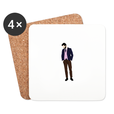 Junggesellenabschied Untersetzer - Gentleman Junggesellenabschied