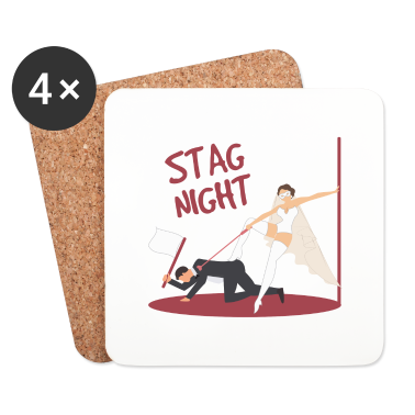 Junggesellenabschied Untersetzer - Junggesellenabschied