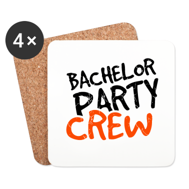 Junggesellenabschied Untersetzer - Junggesellenabschied Hochzeit