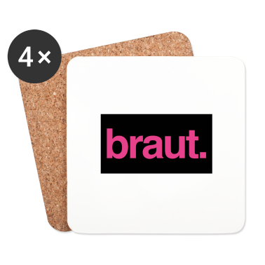 Junggesellenabschied Untersetzer - Braut ( Junggesellenabschied )