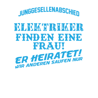 Motiv Junggesellenabschied Elektriker