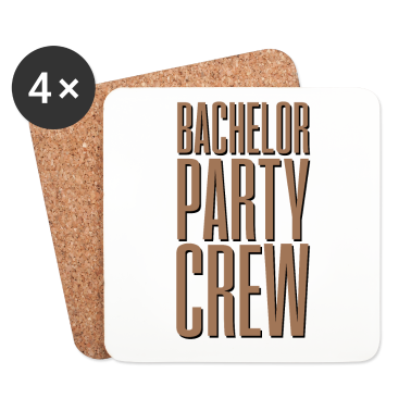 Junggesellenabschied Untersetzer - Junggesellenabschied Hochzeit
