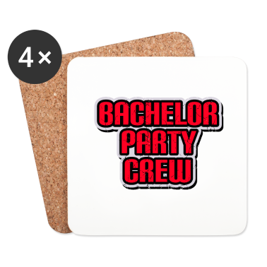 Junggesellenabschied Untersetzer - Junggesellenabschied Hochzeit