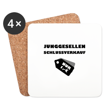 Junggesellenabschied Untersetzer - Junggesellenabschied
