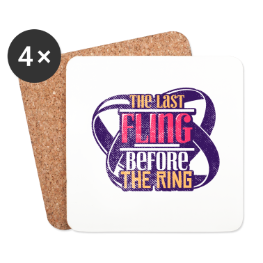 Junggesellenabschied Untersetzer - Junggesellenabschied Hochzeit