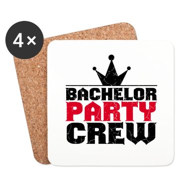 Junggesellenabschied Untersetzer - Junggesellenabschied Hochzeit