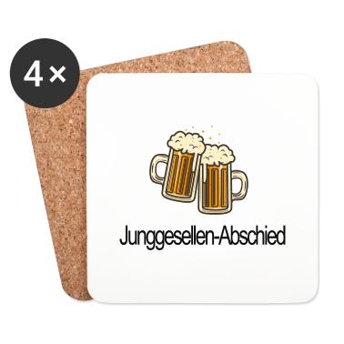 Junggesellenabschied Untersetzer - Junggesellenabschied