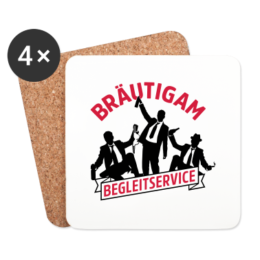 Junggesellenabschied Untersetzer - begleitservice junggesellenabschied bräutigam