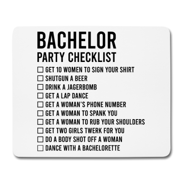 Junggesellenabschied Mousepad - Junggesellenabschied