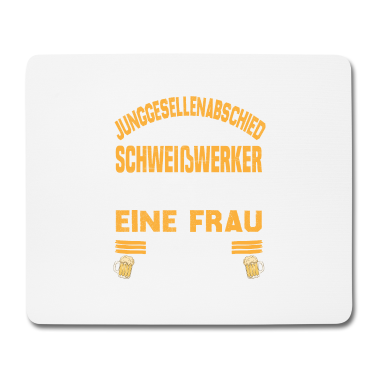 Junggesellenabschied Mousepad - JGA Outfit für Straßenwerker Party