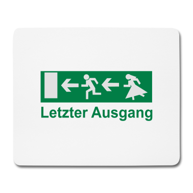 Junggesellenabschied Mousepad - Junggesellenabschied