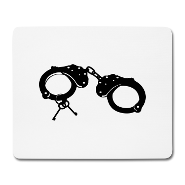Junggesellenabschied Mousepad - Handschellen - Junggesellenabschied