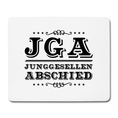 Junggesellenabschied Mousepad - jga junggesellenabschied