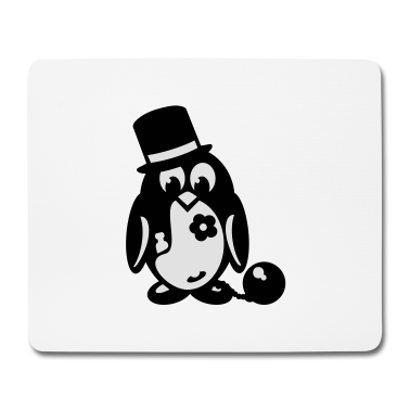 Junggesellenabschied Mousepad - junggesellenabschied pinguin