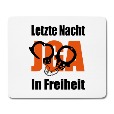 Junggesellenabschied Mousepad - Junggesellenabschied Junggesellinnenabschied