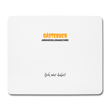 Junggesellenabschied Mousepad - Junggesellenabschied Gästebuch