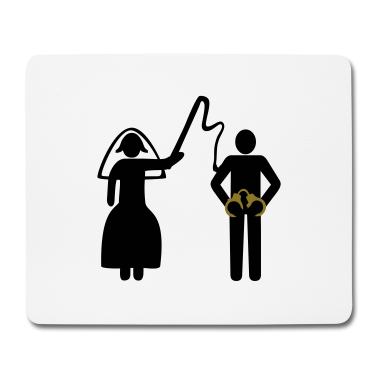 Junggesellenabschied Mousepad - Hochzeit, Junggesellenabschied
