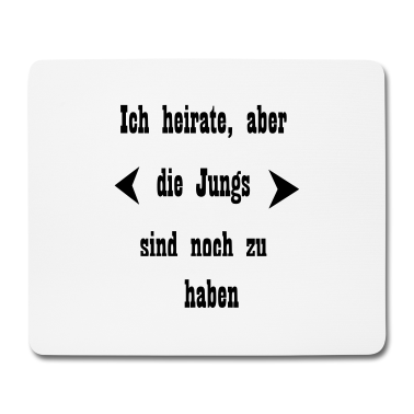 Junggesellenabschied Mousepad - Junggesellenabschied Polterabend