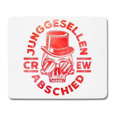 Junggesellenabschied Mousepad - junggesellenabschied skelett