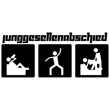 Motiv Junggesellenabschied (Vektor)