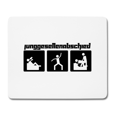 Junggesellenabschied Mousepad - Junggesellenabschied (Vektor)