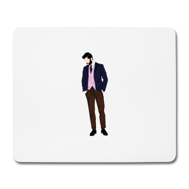 Junggesellenabschied Mousepad - Gentleman Junggesellenabschied