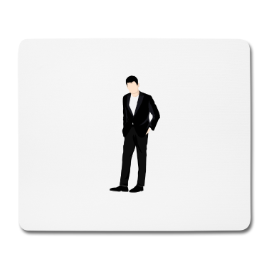 Junggesellenabschied Mousepad - Gentleman Junggesellenabschied