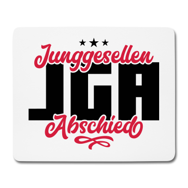 Junggesellenabschied Mousepad - jga junggesellenabschied