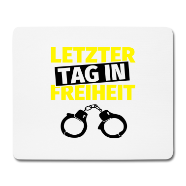 Junggesellenabschied Mousepad - Junggesellenabschied Handschellen