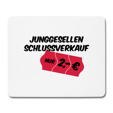 Junggesellenabschied Mousepad - Junggesellenabschied