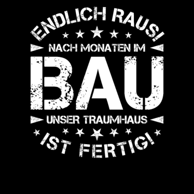 Motiv Bauherr Hausbau Richtfest Eigenheim Baustelle Bau