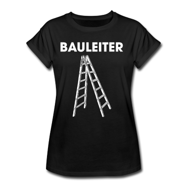 Einzug T-Shirt - Bauleiter Stehleiter Baustelle Baustellen Leiter