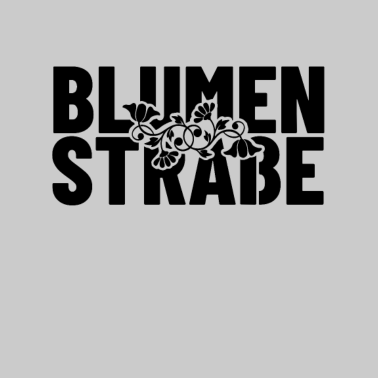 Motiv Blumenstraße Geschenk Einzug Nachbarn Richtfest