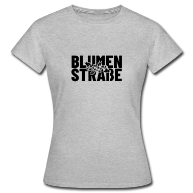 Einzug T-Shirt - Blumenstraße Geschenk Einzug Nachbarn Richtfest