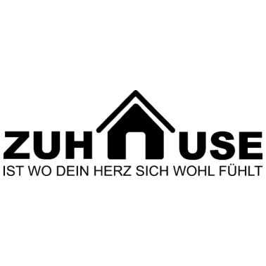 Motiv Geschenk Einzug Umzug | ZUHAUSE HERZ HAUS