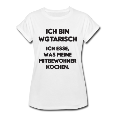Einzug T-Shirt - WG Vegetarisch Mitbewohner Geschenkidee Kochen