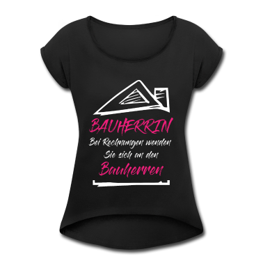Einzug T-Shirt - Hausbau Bauherrin Rechnungen Bauherr Spruch